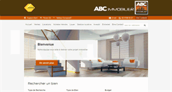 Desktop Screenshot of abc-immobilier-angers.fr